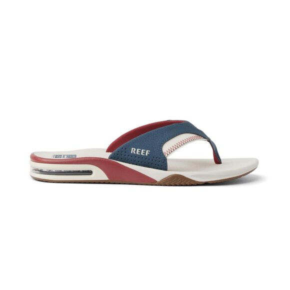 REEF Fanning Men's Bottle Opener Flip Flop Varsity CJ7609 - Picture 1 of 4